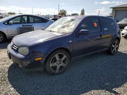 Volkswagen gti Base salvage cars for sale: 2002 Volkswagen GTI Base