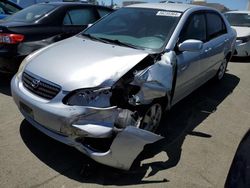 Vehiculos salvage en venta de Copart Martinez, CA: 2006 Toyota Corolla CE