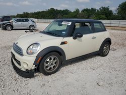Salvage cars for sale at New Braunfels, TX auction: 2012 Mini Cooper