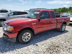 Ford Ranger Super cab salvage cars for sale: 2010 Ford Ranger Super Cab