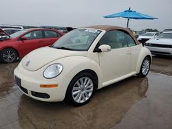 2008 Volkswagen New Beetle Convertible SE en venta en Grand Prairie, TX