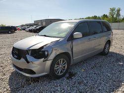 Salvage cars for sale at Wayland, MI auction: 2017 Dodge Grand Caravan SE