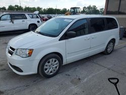 Salvage cars for sale at Fort Wayne, IN auction: 2015 Dodge Grand Caravan SE