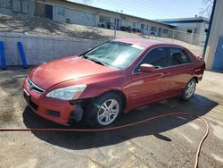 Salvage cars for sale from Copart Albuquerque, NM: 2007 Honda Accord SE