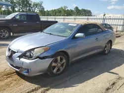 Salvage cars for sale at Spartanburg, SC auction: 2005 Toyota Camry Solara SE