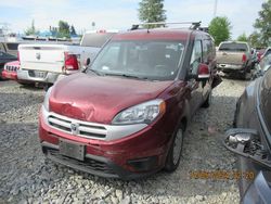 Salvage cars for sale at Rocky View County, AB auction: 2017 Dodge RAM Promaster City SLT