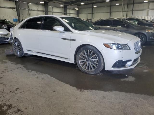 2017 Lincoln Continental Select