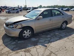 Salvage cars for sale at Indianapolis, IN auction: 2005 Toyota Camry LE
