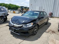 Honda salvage cars for sale: 2016 Honda Accord LX