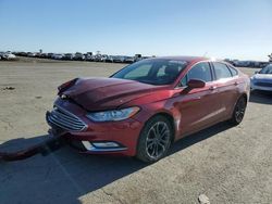 Salvage cars for sale from Copart Martinez, CA: 2018 Ford Fusion S