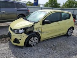 Salvage cars for sale from Copart Walton, KY: 2017 Chevrolet Spark LS