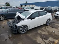 Nissan salvage cars for sale: 2020 Nissan Versa SR