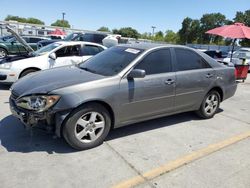 Salvage cars for sale at Sacramento, CA auction: 2004 Toyota Camry SE