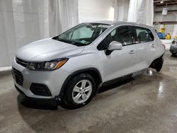Salvage cars for sale at Leroy, NY auction: 2020 Chevrolet Trax LS