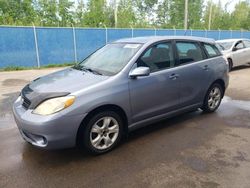 Salvage cars for sale from Copart Moncton, NB: 2007 Toyota Corolla Matrix XR