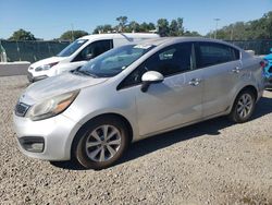 Salvage cars for sale at Riverview, FL auction: 2013 KIA Rio EX