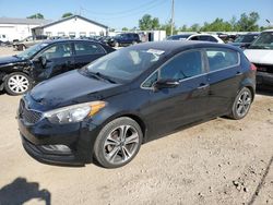 Salvage cars for sale at Pekin, IL auction: 2016 KIA Forte EX