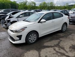 Salvage cars for sale from Copart Marlboro, NY: 2021 KIA Rio LX