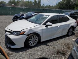 Salvage cars for sale at Riverview, FL auction: 2020 Toyota Camry LE