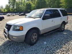 Salvage cars for sale at Waldorf, MD auction: 2003 Ford Expedition XLT