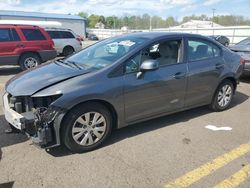 Honda salvage cars for sale: 2012 Honda Civic LX