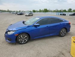 Salvage cars for sale from Copart London, ON: 2018 Honda Civic EX