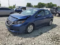 Nissan salvage cars for sale: 2021 Nissan Leaf S