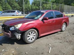 Salvage cars for sale at Waldorf, MD auction: 2011 Subaru Legacy 2.5I Premium