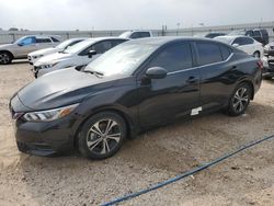 Salvage cars for sale at Houston, TX auction: 2022 Nissan Sentra SV