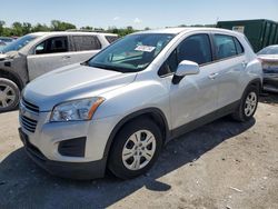 Salvage cars for sale at Bridgeton, MO auction: 2016 Chevrolet Trax LS