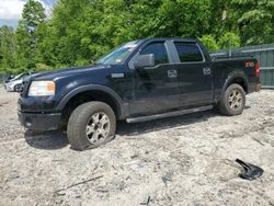 Salvage trucks for sale at Candia, NH auction: 2008 Ford F150 Supercrew