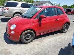 Salvage cars for sale at York Haven, PA auction: 2013 Fiat 500 POP