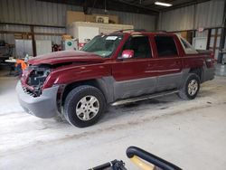 Salvage cars for sale from Copart Rogersville, MO: 2004 Chevrolet Avalanche K1500