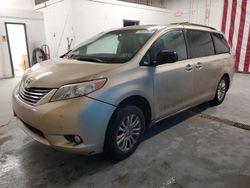 Salvage cars for sale at Northfield, OH auction: 2011 Toyota Sienna XLE