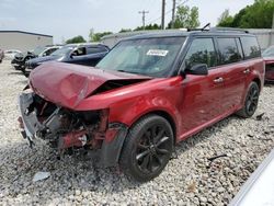 Salvage cars for sale at Wayland, MI auction: 2016 Ford Flex SEL