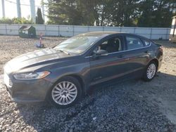 Salvage cars for sale at Windsor, NJ auction: 2015 Ford Fusion SE Hybrid