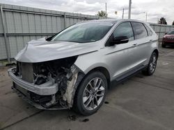 Salvage cars for sale at Littleton, CO auction: 2015 Ford Edge Titanium