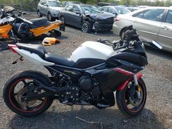 Salvage motorcycles for sale at New Britain, CT auction: 2013 Yamaha FZ6 R