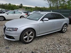 Salvage cars for sale from Copart Candia, NH: 2012 Audi A4 Premium Plus