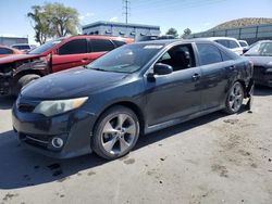 Salvage cars for sale from Copart Albuquerque, NM: 2012 Toyota Camry SE