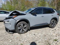 Salvage cars for sale at Candia, NH auction: 2021 Nissan Rogue Platinum