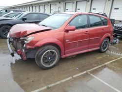 Salvage cars for sale at Louisville, KY auction: 2007 Pontiac Vibe