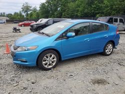 Honda Insight ex salvage cars for sale: 2011 Honda Insight EX