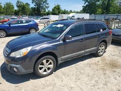 Salvage cars for sale from Copart Hampton, VA: 2013 Subaru Outback 2.5I Premium