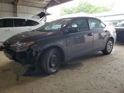 Salvage cars for sale at Greenwell Springs, LA auction: 2017 Toyota Corolla L