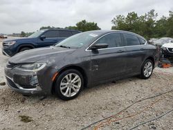 Salvage cars for sale at Houston, TX auction: 2016 Chrysler 200 Limited