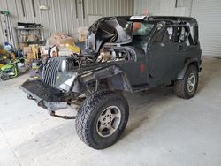 Salvage cars for sale at Savannah, GA auction: 1995 Jeep Wrangler / YJ S