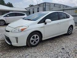 Salvage cars for sale at Prairie Grove, AR auction: 2015 Toyota Prius