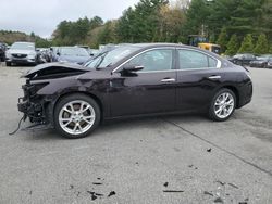 Salvage cars for sale from Copart Exeter, RI: 2014 Nissan Maxima S