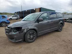 Salvage cars for sale at Colorado Springs, CO auction: 2017 Dodge Grand Caravan GT
